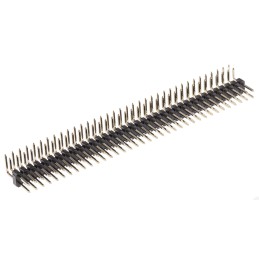 1 pcs - HARWIN M20, 2.54mm Pitch, 72 Way, 2 Row, Right Angle Pin Header, Through Hole