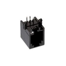 10 pcs : 615004143821 - Modular Connectors / Ethernet Connectors WR-COM Modular Jack 4P4C Horztl Female