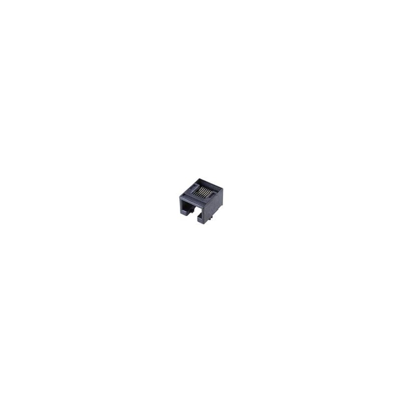 10 pcs : 95501-2881 - Modular Connectors / Ethernet Connectors RA PCB 8/8 RJ45 LOW PROFILE