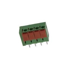 10 pcs : 39700-0904 - Fixed Terminal Blocks SPRG TERM BLK VERT 5.00MM 4C-GREEN
