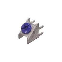 10 pcs : 7702-5 - Terminals SCREW TERMINAL BLUE