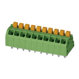 1 pcs - Phoenix Contact SPTAF 1/ 8-3.5-EL Series PCB Terminal Block, 8-Contact, 3.5mm Pitch, Through Hole Mount, 2-Row