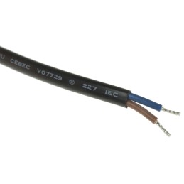 1 pcs - Fan Lead Power, 610mm, for use with AC Compacts with pin 2.8 / 3.0 x 0.5 mm