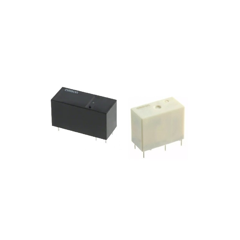 1 pcs - Omron PCB Mount Relay, 12V dc Coil, SPST