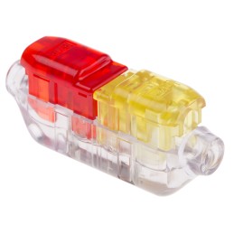 1 pcs - TE Connectivity In Line Splice Connector, Clear, Insulated, Tin 0.75 - 2.5 mm², 1.5 - 4 mm², 16 -