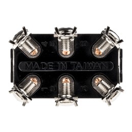 1 pcs - RS PRO Toggle Switch, Panel Mount, On-(On), DPDT, Screw Terminal, 250V