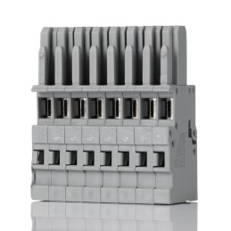 1 pcs - Wago 769 Series Female Plug, 8 Pole for Use with X-COM System 769 Series