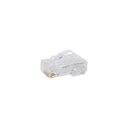 10 pcs : MP528-C - Modular Connectors / Ethernet Connectors 28 AWG, Cat 5e UTP MODULAR PLUG 1PC