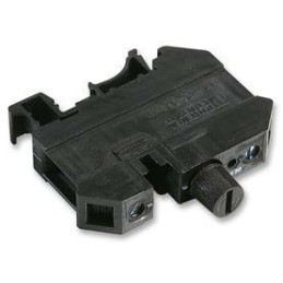 1 pcs - Phoenix Contact UK 10-DREHSI (5X20) Series Black Fused DIN Rail Terminal, 0.5 - 16mm², Single-Level, Screw Down