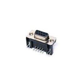 10 pcs : 2301844-1 - D-Sub Standard Connectors AMPL REC HD20 R/A 9P, B/L,4-40 INS