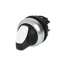 1 pcs - Eaton 2 Position Selector Switch Head, 22mm Cutout, Black Handle