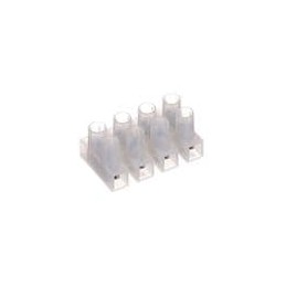 10 pcs : 40.004 - Barrier Terminal Blocks TS1.5/4wp Eurostrip Flat