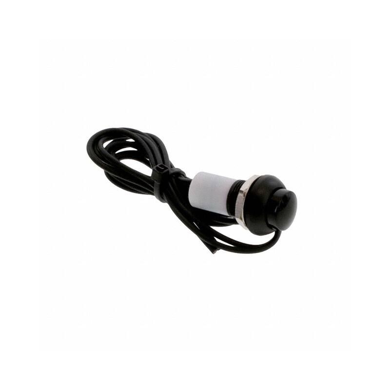 1 pcs - TE Connectivity PB6 Series Push Button Switch, (On)-Off, Panel Mount, SPST - NO, 50 V dc, 125V ac, IP68