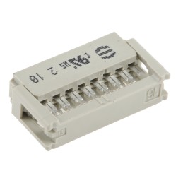 1 pcs - HARTING 16-Way IDC Connector Socket for Cable Mount, 2-Row