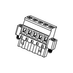 10 pcs : 39527-8003 - Pluggable Terminal Blocks 5.00MM EUROPLUG VERT ME FWE GRN 3CKT