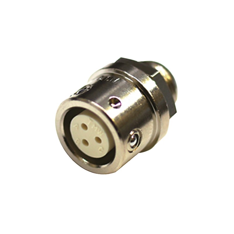 1 pcs - Tajimi Electronics Circular Connector, 2 Contacts, Panel Mount, Miniature Connector, Socket, Female, PRC05 Series