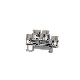 10 pcs : TBDR-11-25-GY - DIN Rail Terminal Blocks Terminal Block, Din Rail, 2.5mm Pitch, Grey