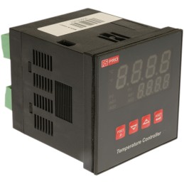 1 pcs - RS PRO Panel Mount PID Temperature Controller, 72 x 72mm, 3 Output SSR, 230 V ac Supply Voltage ON/OFF, PID Controller