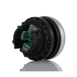 1 pcs - Eaton M22 Series Green Illuminated Momentary Push Button Head, 22mm Cutout, IP67
