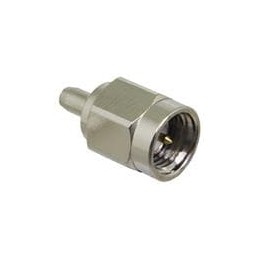 10 pcs : CONSMA007-R178 - RF Connectors / Coaxial Connectors SMA Male Cable End Crimp - RG-178 Cable
