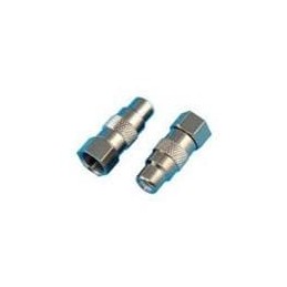 10 pcs : 25-7580 - RF Adapters - Between Series ADAPTER RCA RCA(F) TO F(M)