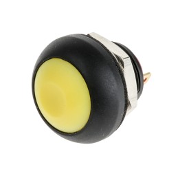 1 pcs - RS PRO Push Button Switch, On-(Off), Panel Mount, 13.6mm Cutout, SPST, 32V ac, IP67