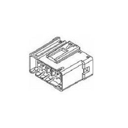 10 pcs : 15305288 - Automotive Connectors 12P FEMALE BLACK 280 SERIES 30 AMPS