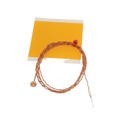 1 pcs - RS PRO Type K Thermocouple 2m Length, 6.35mm Diameter, 0°C - +200°C