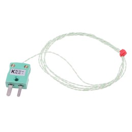 1 pcs - RS PRO Type K Thermocouple 1m Length, 1/0.2mm Diameter - +250°C