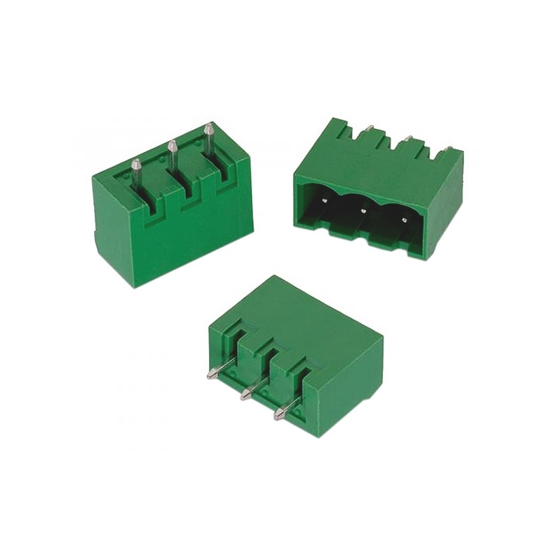 1 pcs - Wurth Elektronik 5.0mm Pitch 3 Way Pluggable Terminal Block, Header, Through Hole, Solder Termination