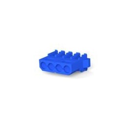 10 pcs : 770156-5 - Pin & Socket Connectors IDC PLG 1X04C 16G V2 BLU