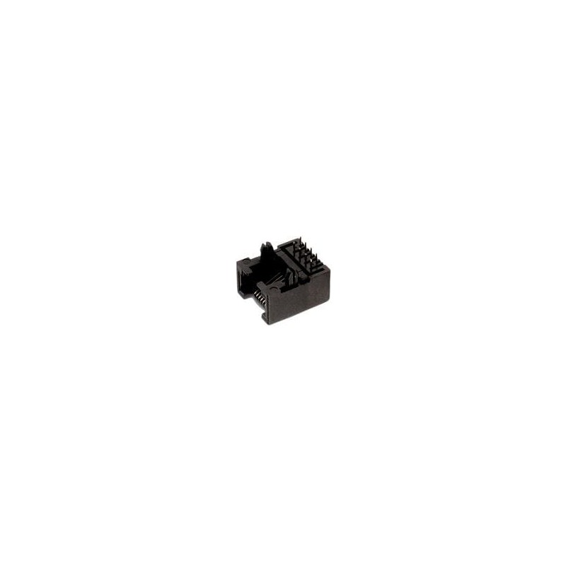 10 pcs : 615008137121 - Modular Connectors / Ethernet Connectors WR-MJ Feml THT Plast 8P8C Horztl Tab Down