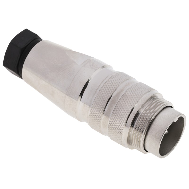 1 pcs - Amphenol Industrial, C 091 D 5 Pole M16 Din Plug, 5A, 300 V ac/dc IP67, Screw On, Male, Cable Mount