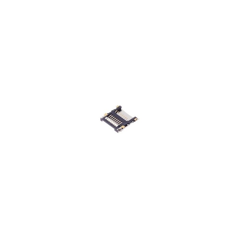 10 pcs : GTFH08131YHR - Memory Card Connectors Micro SD, Skt Hinge