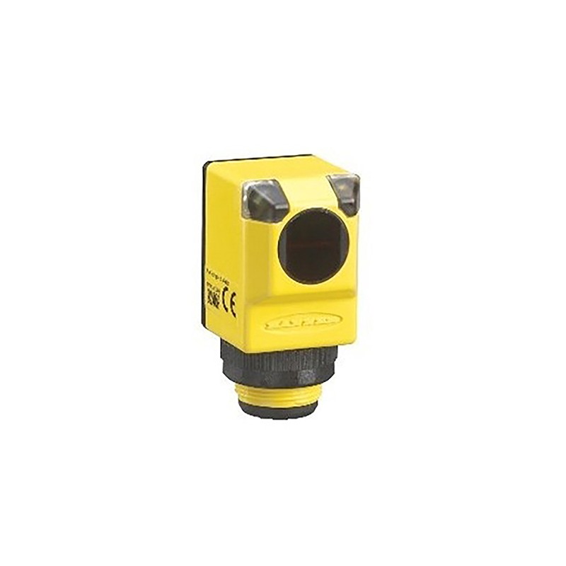 1 pcs - Banner Diffuse Photoelectric Sensor, Block Sensor, 100 mm Detection Range