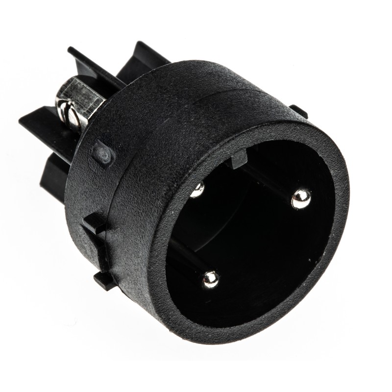 1 pcs - Male Connector Insert 3 Way for use with Mini Buccaneer Connector