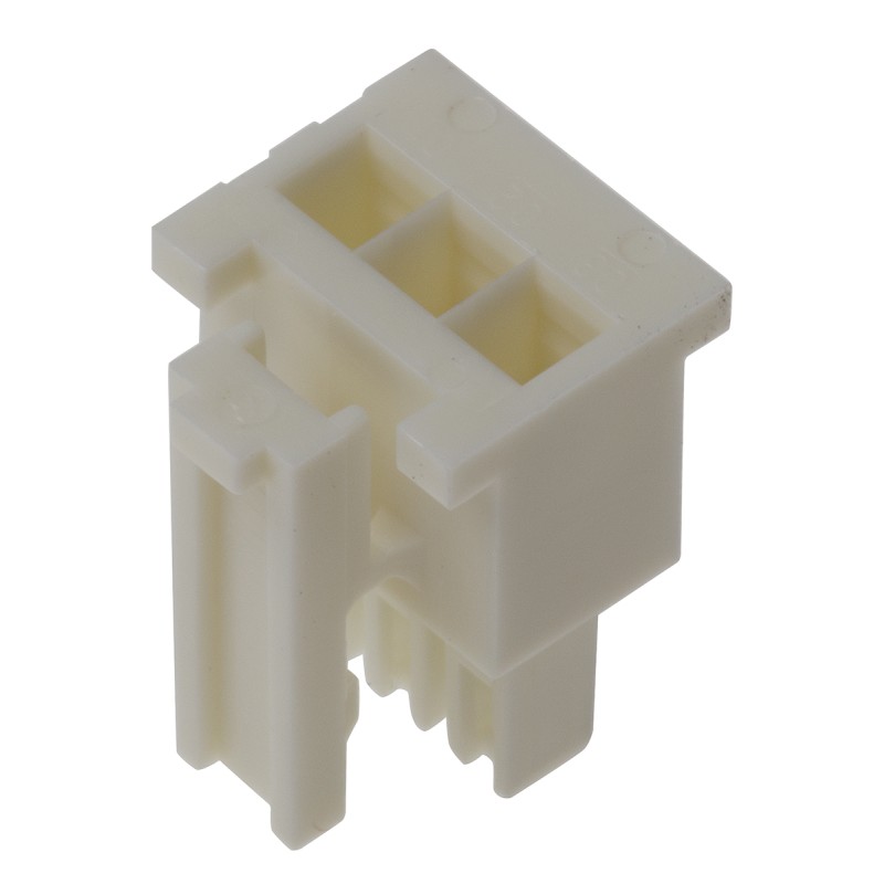 1 pcs - Samtec, IPD1 Male Crimp Connector Housing, 2.54mm Pitch, 3 Way, 1 Row