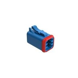 10 pcs : AT06-6S-BLU - Automotive Connectors A SERIES-AT-CONNECTORS