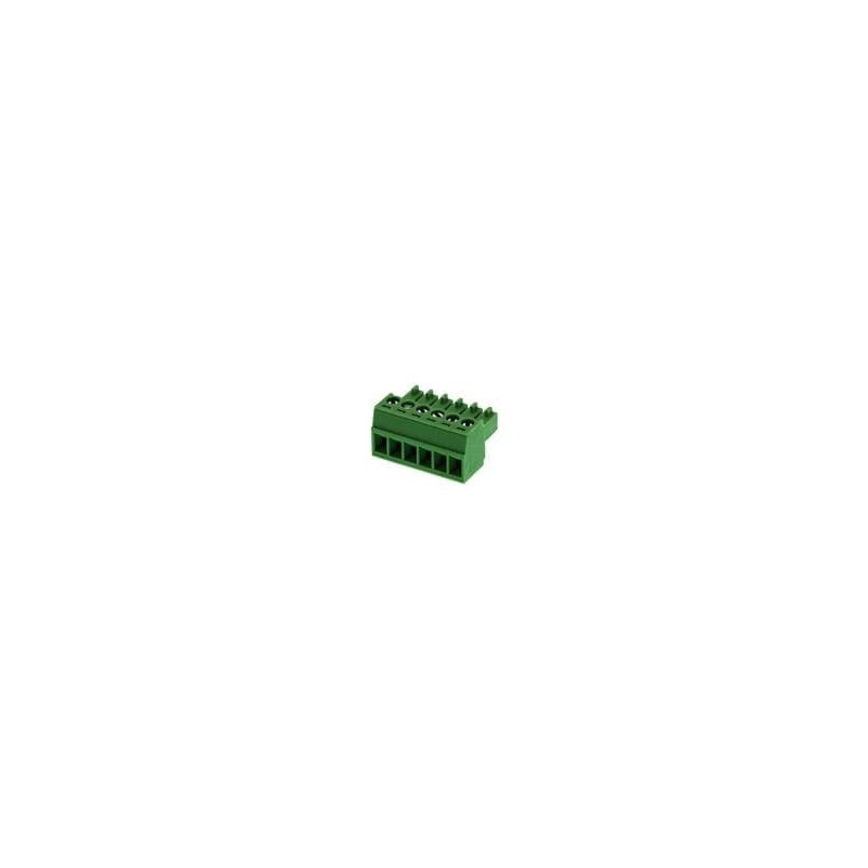 10 pcs : 39500-5006 - Pluggable Terminal Blocks 3.5MM EURO PLUG RA G URO PLUG RA GRN 6CKT