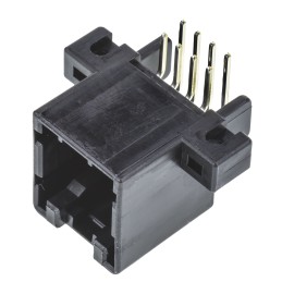 1 pcs - TE Connectivity, MULTILOCK 040 Female Connector Housing, 2.5mm Pitch, 8 Way, 2 Row Right Angle