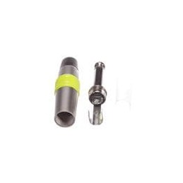 10 pcs : NYS224C-4 - Phone Connectors 1/4' MONO LONG HANDL YLW CC RNG REAN