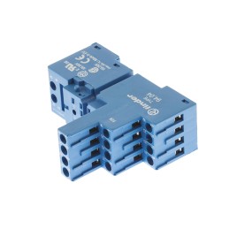 1 pcs - Finder 94 14 Pin 250V ac Screw Fitting Relay Socket, for use with 55.34, 85.04, 55.32 Series Relay