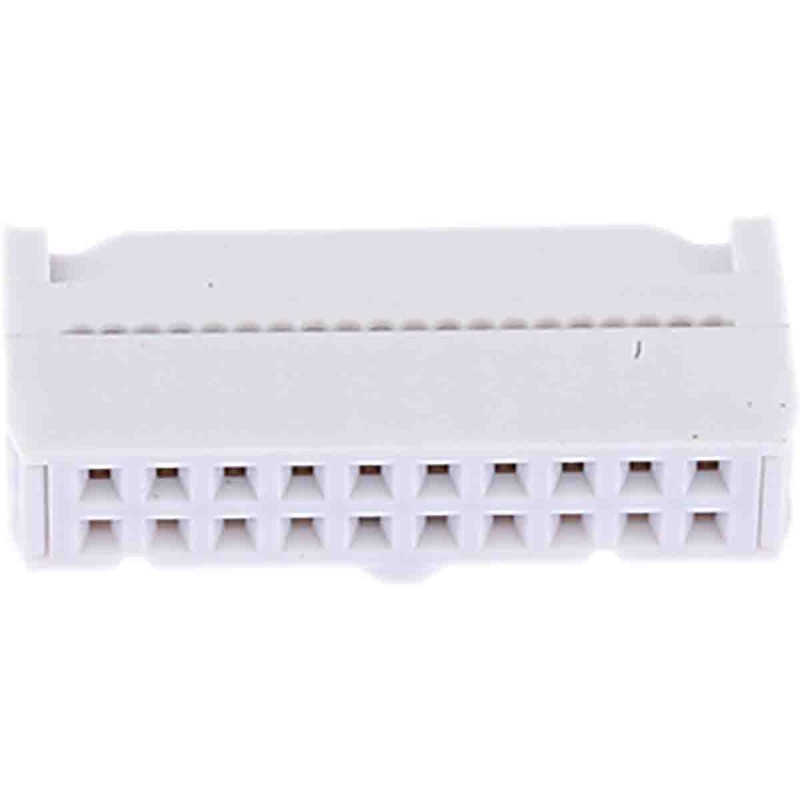 1 pcs - RS PRO 20-Way IDC Connector Socket for Cable Mount, 2-Row