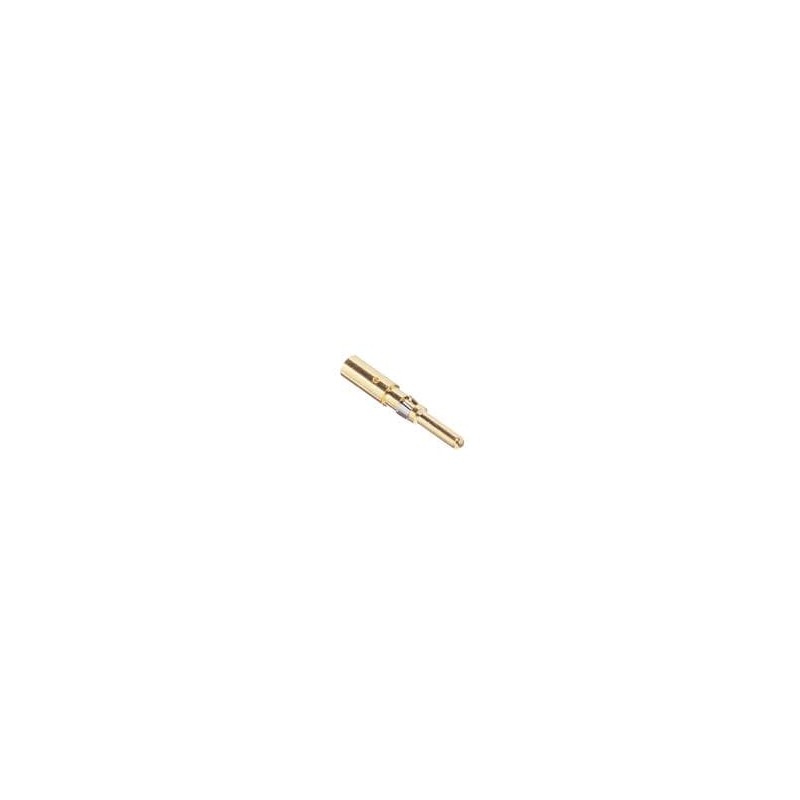 10 pcs : MP10B23G5 - Heavy Duty Power Connectors PIN CONTACT 2.5MM 5U GOLD PLATING
