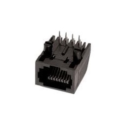 10 pcs : 615008143721 - Modular Connectors / Ethernet Connectors WR-MJ Female Plastic 8P8C Horztl Tab Down