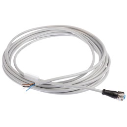 1 pcs - Sick Straight Female 4 way M12 to 4 way Unterminated Sensor Actuator Cable, 5m