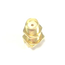 1 pcs - RS PRO, jack Edge Mount SMA Connector, 50Ω, Solder Termination, Straight Body