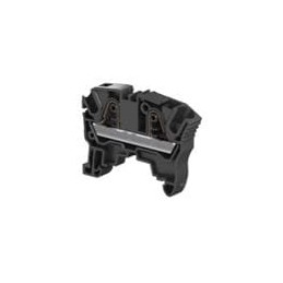 10 pcs : ZK6-BK - DIN Rail Terminal Blocks Aut SNK PI-Spring