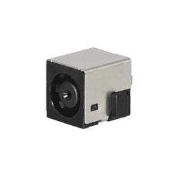 10 pcs : PJ-097H - DC Power Connectors power jack, 0.6 x 5.0 x 7.5 mm, vertical, w/ shielding, through hole