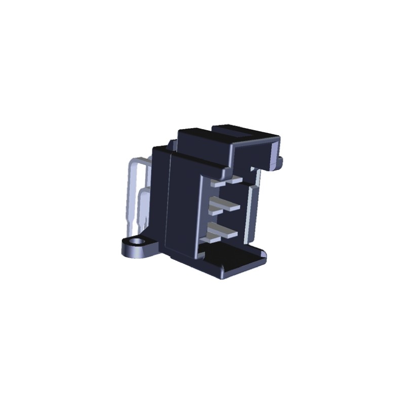 1 pcs - TE Connectivity, Timer Automotive Connector 6 Way, Solder Termination